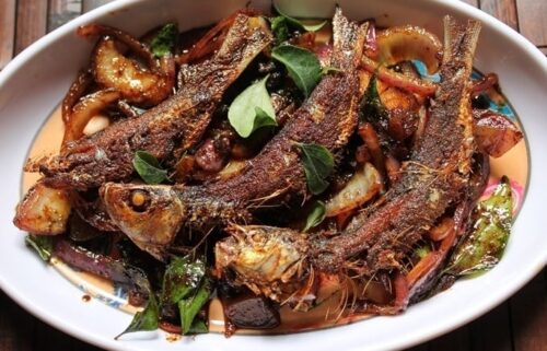 அயிரை கருவாடு வறுவல்