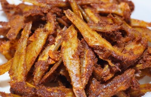 அயிரை கருவாடு வறுவல்