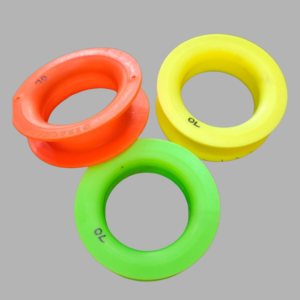 Compact Silicone Fishing Line Spool Retainer Rings